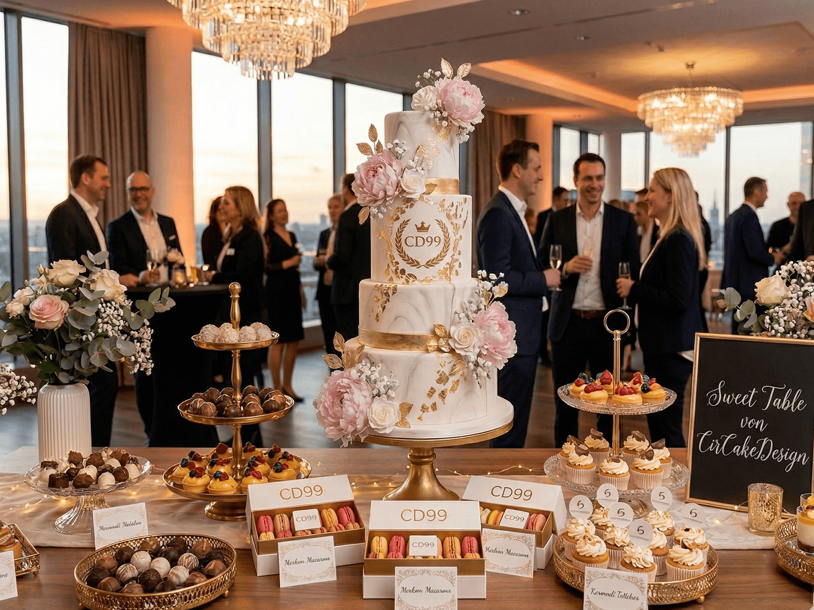 Sweet Table für Anlässe und Events – Cupcakes Manufaktur Wien