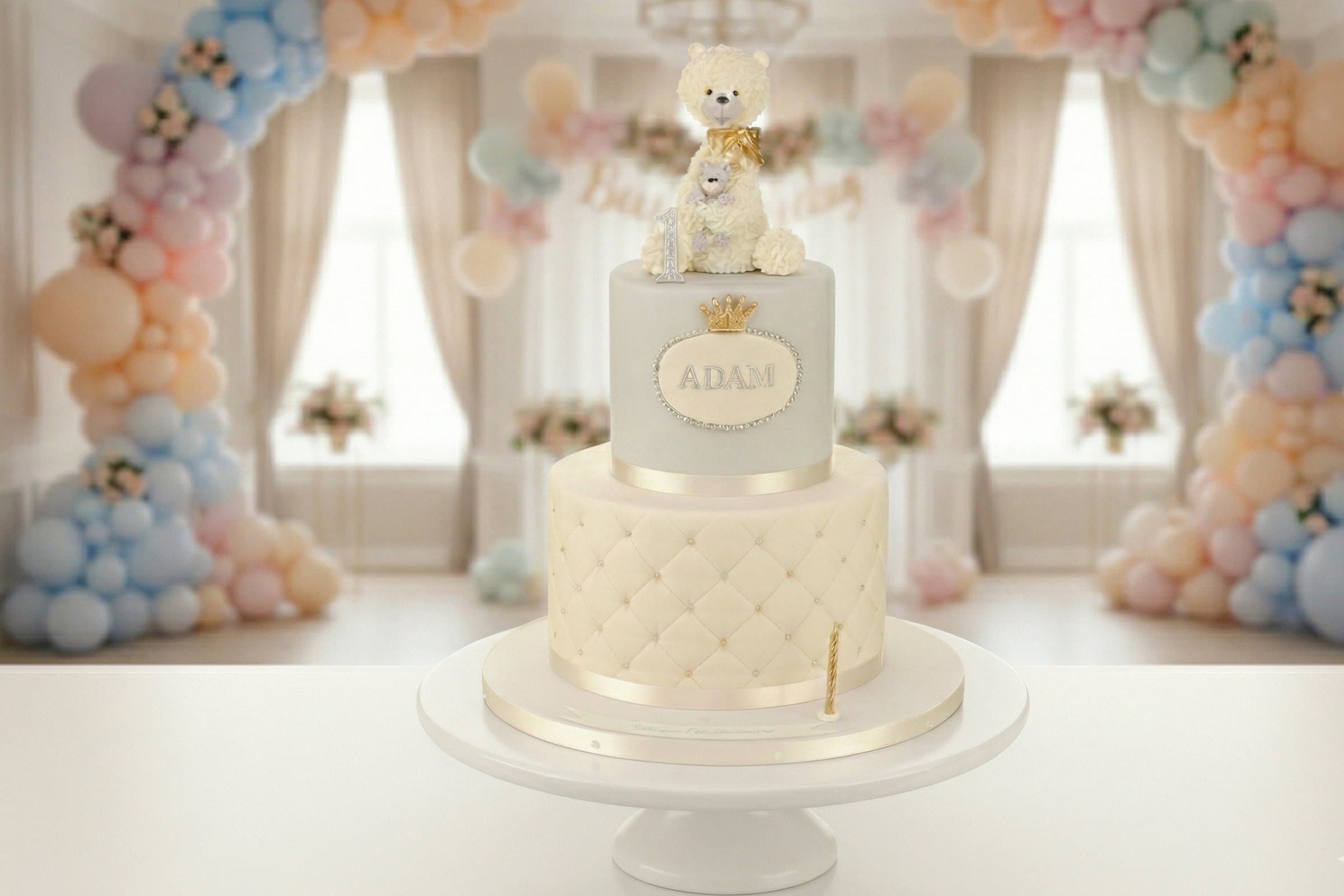 Individuelle Kindertorte und Tauftorte für private Feiern Wien Cupcakes Manufaktur