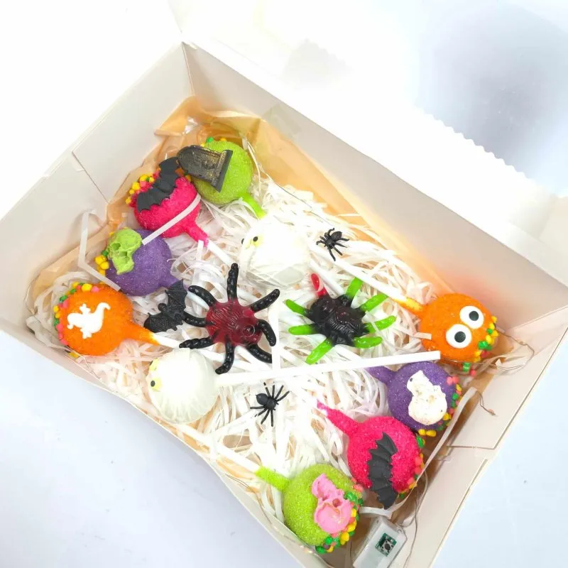 Halloween Cakepop Geschenk Box Classic