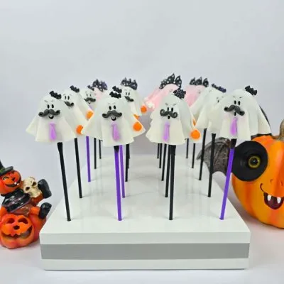 Halloween Cakepop Ghost