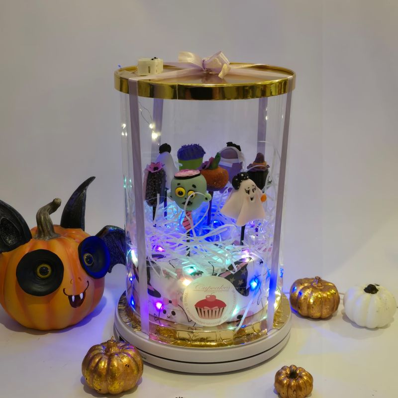 Halloween Cakepop Spooky Geschenk Box