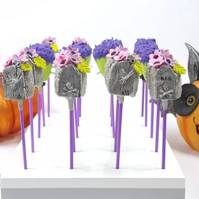 Halloween Cakepop Tombstone