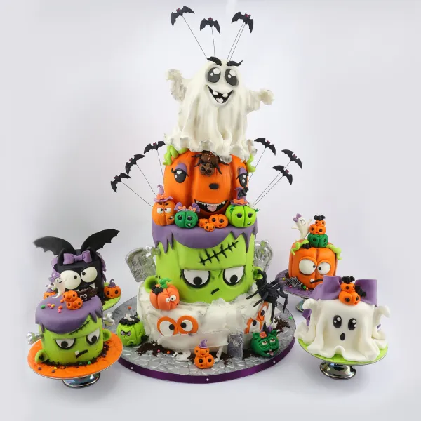 Halloween kleine Torte