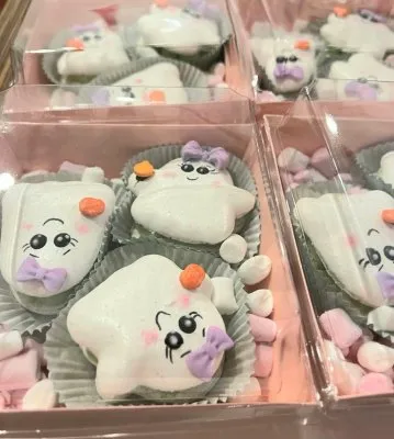 Halloween Macaron Ghost 3 Stk.