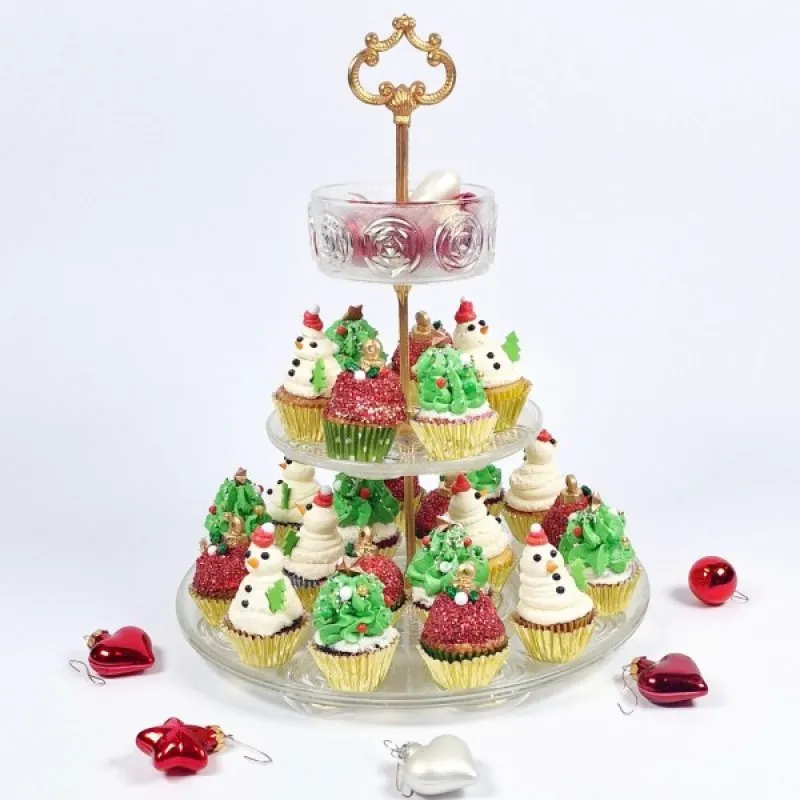 Mini Weihnachtscupcakes Mix