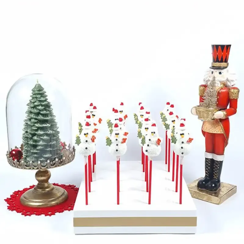 Weihnachts Cakepop Schneemann
