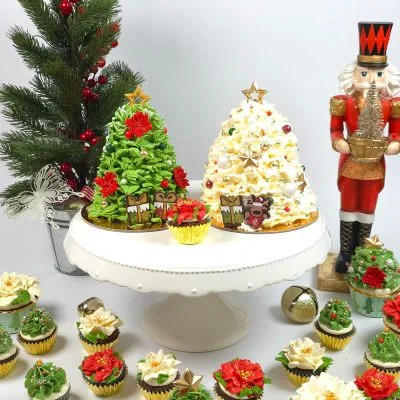 Weihnachtsbaumtorte